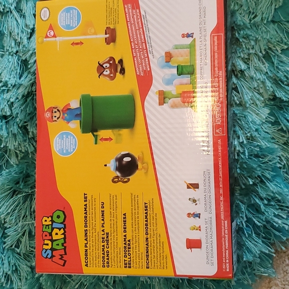 nip Nintendo super Mario acorn plains diorama set - Picture 5 of 5
